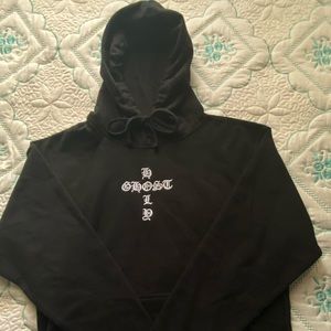 HOLY GHOST EMBROIDED HOODIE
